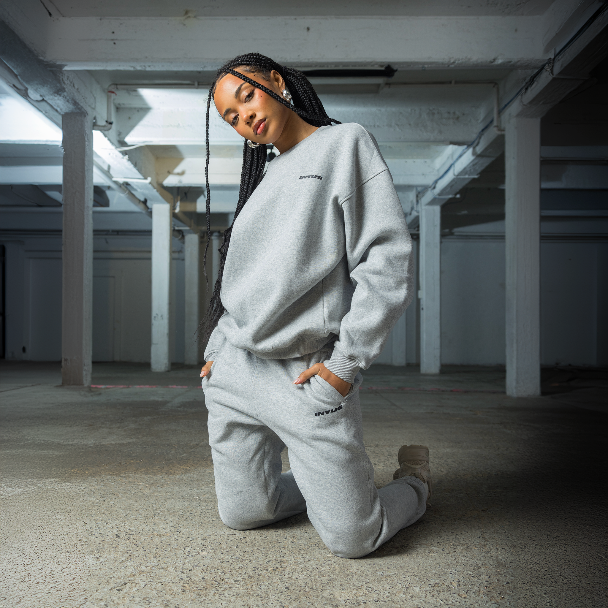 Athletica Unisex Crewneck | Marle Grey