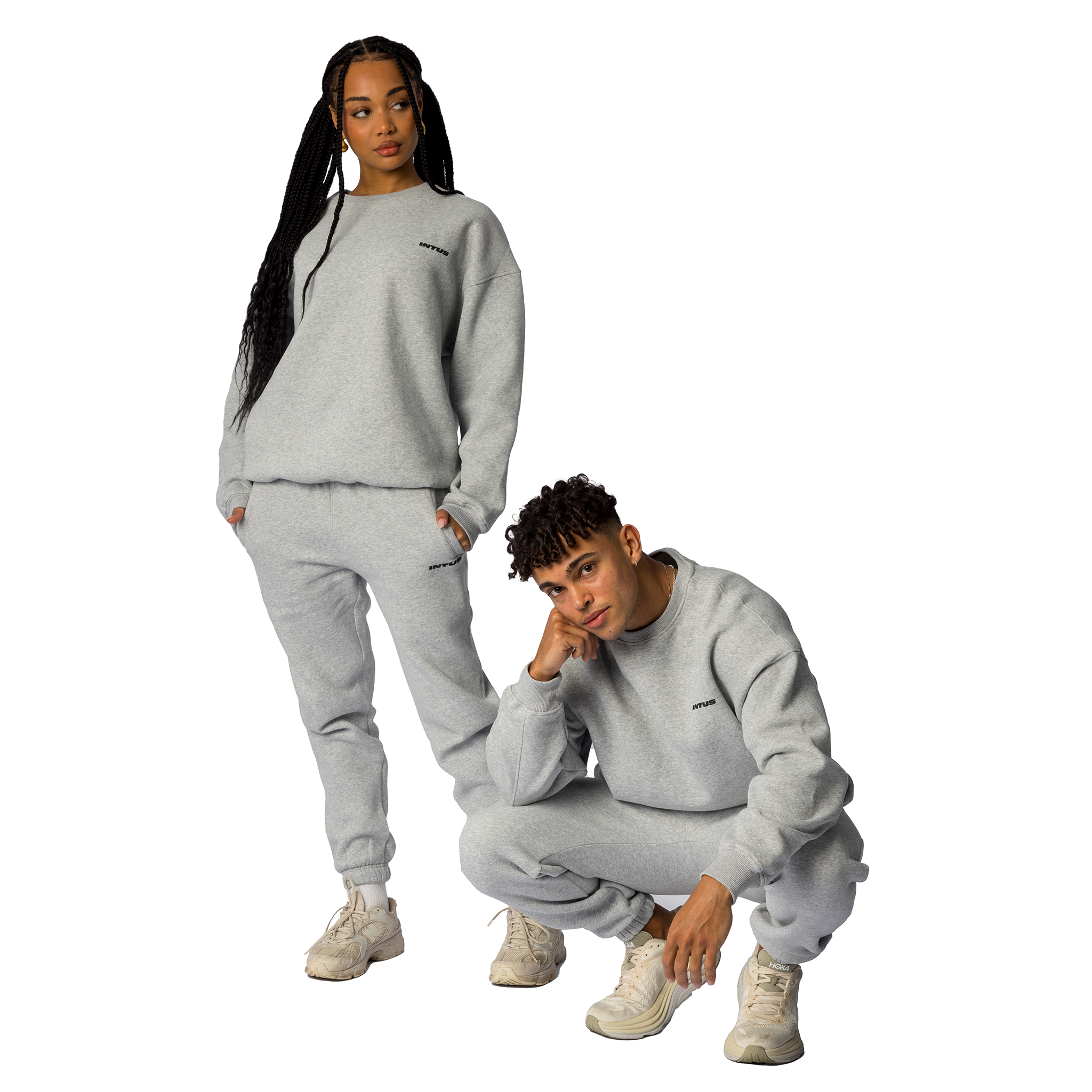 Athletica Unisex Crewneck | Marle Grey