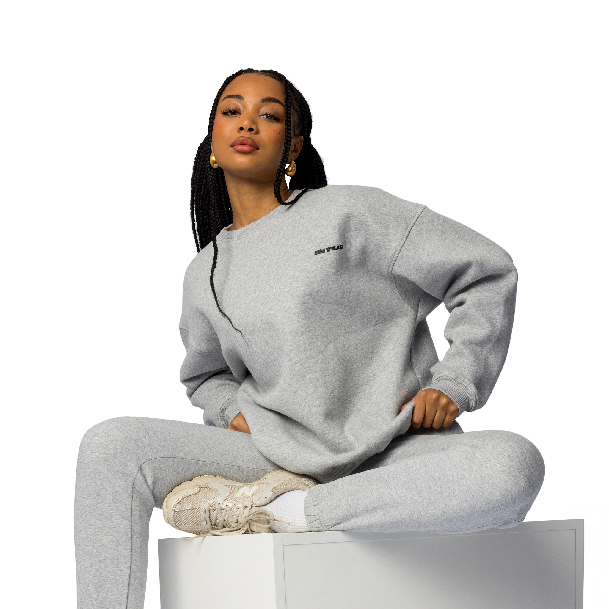 Athletica Unisex Crewneck | Marle Grey