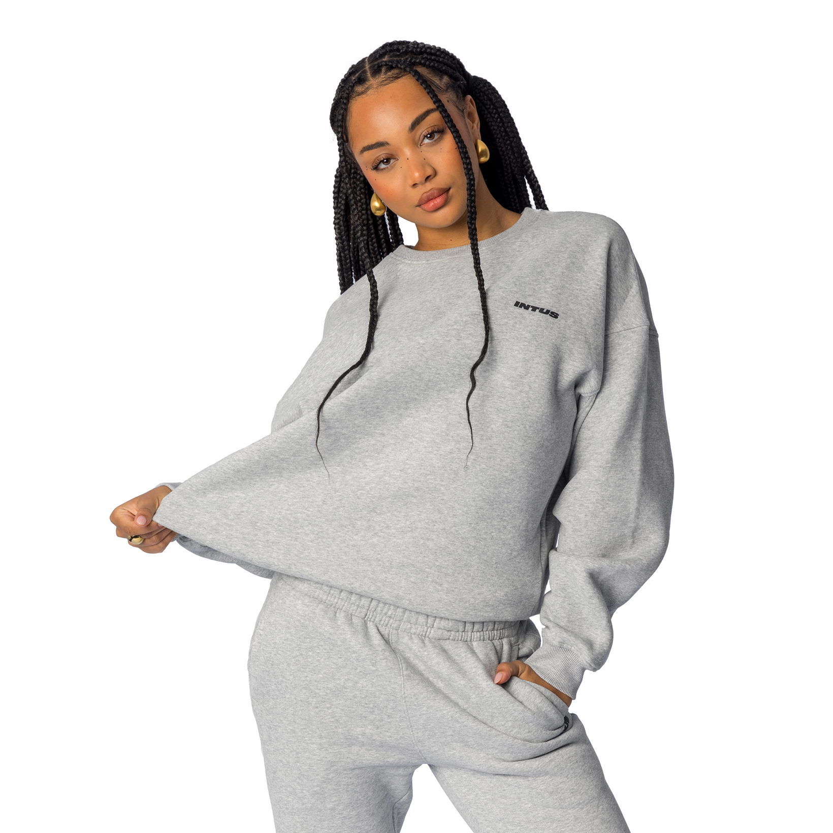 Athletica Unisex Crewneck | Marle Grey