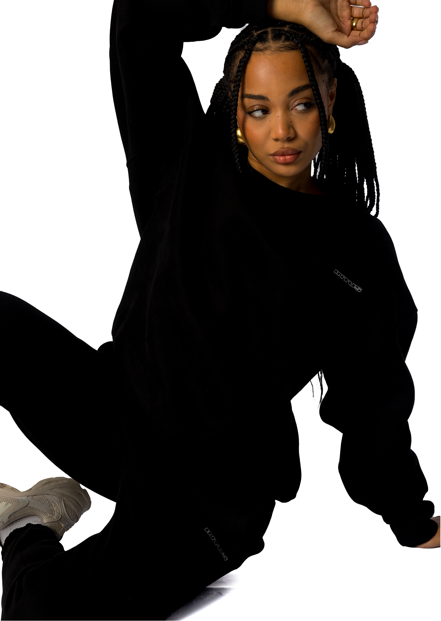 Athletica Unisex Crewneck | Midnight Black