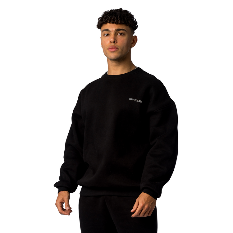 Athletica Unisex Crewneck | Midnight Black