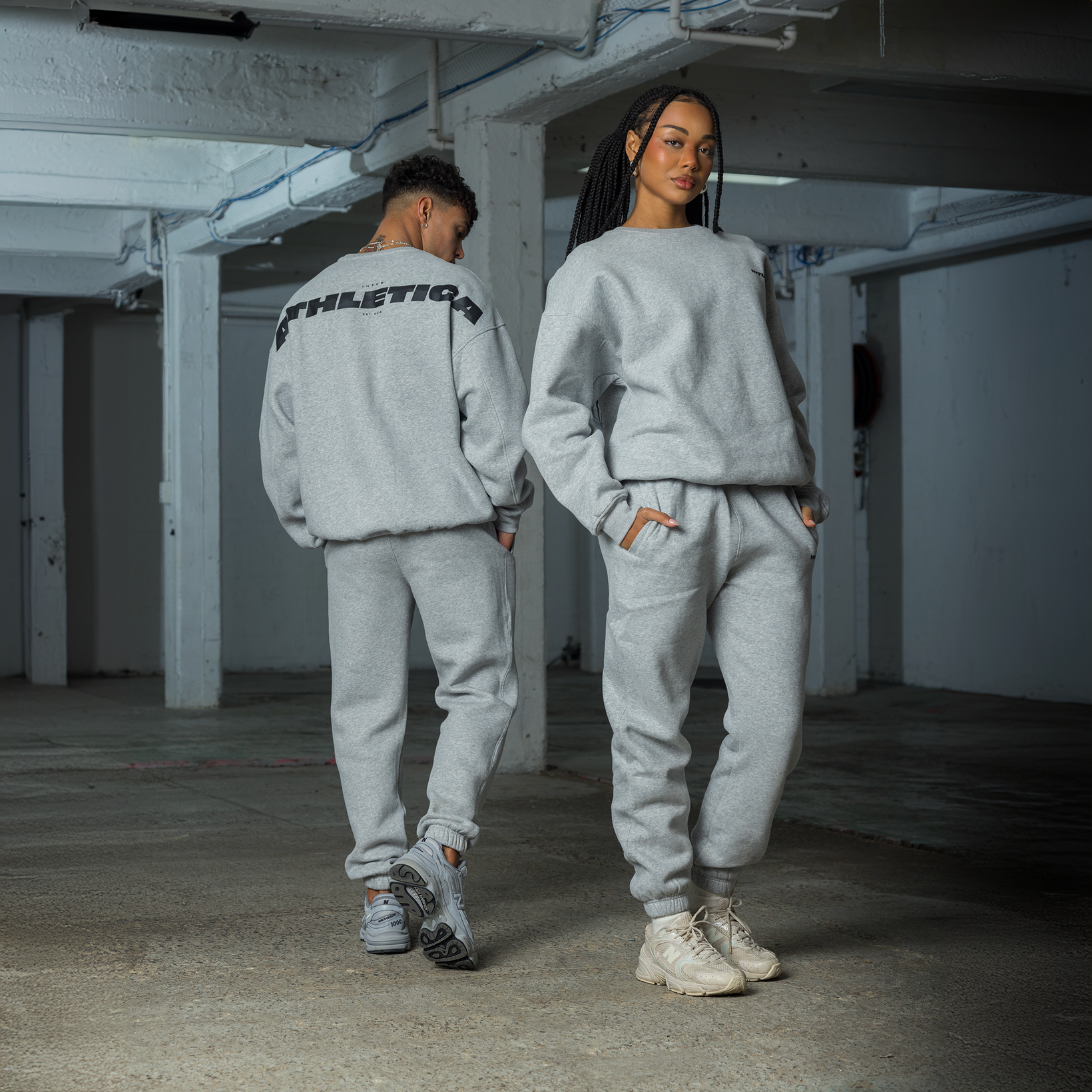 Athletica Unisex Joggers | Marle Grey