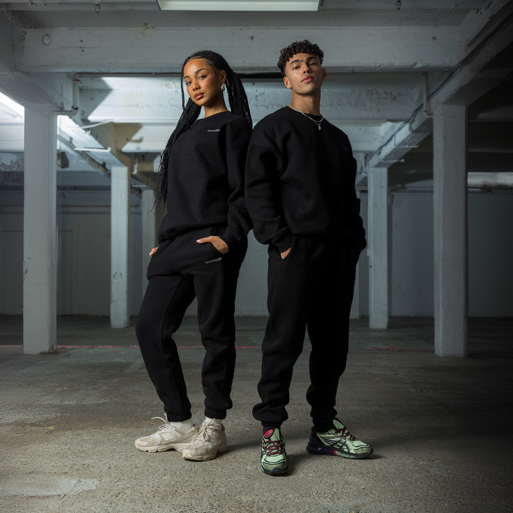 Athletica Unisex Joggers | Midnight Black