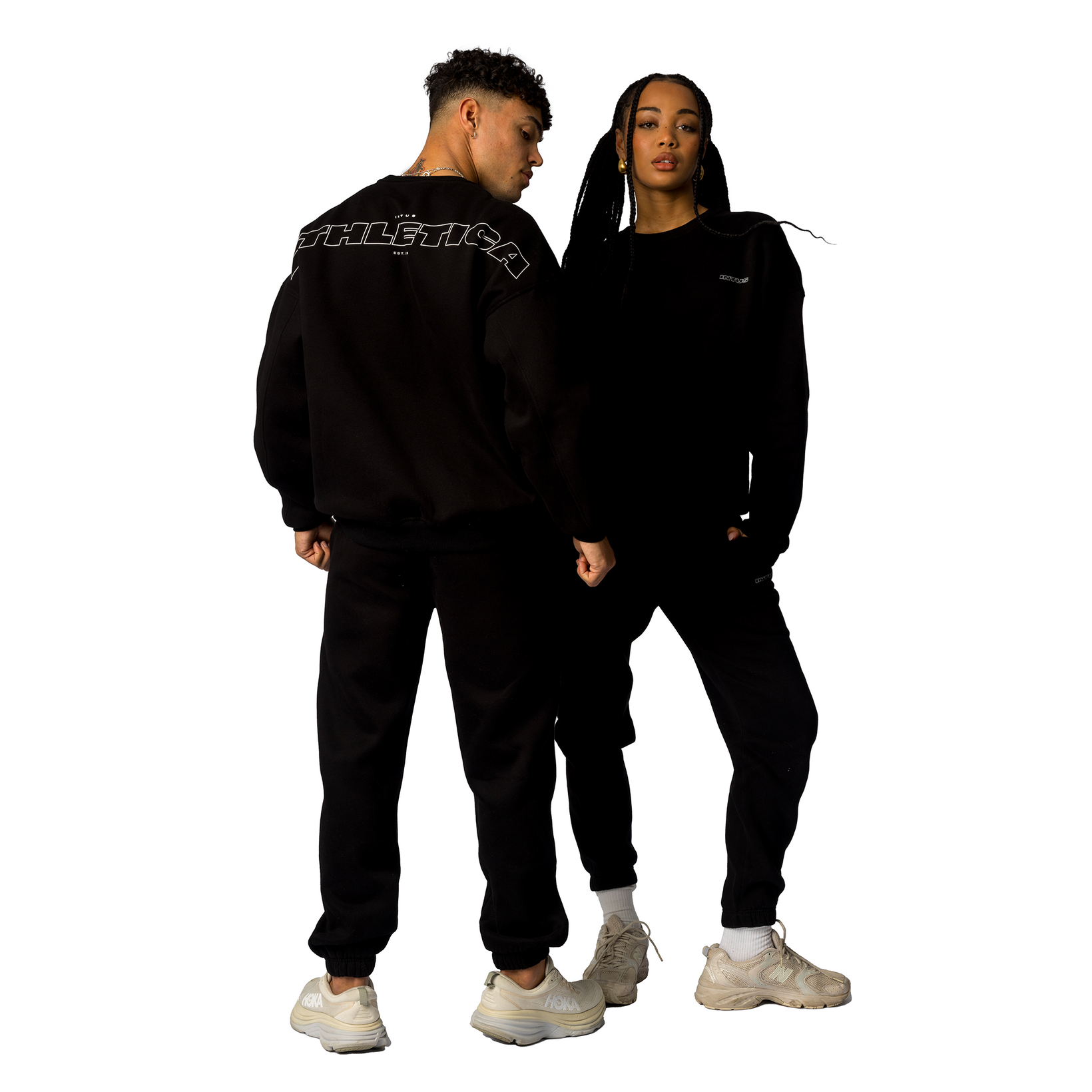 Athletica Unisex Joggers | Midnight Black