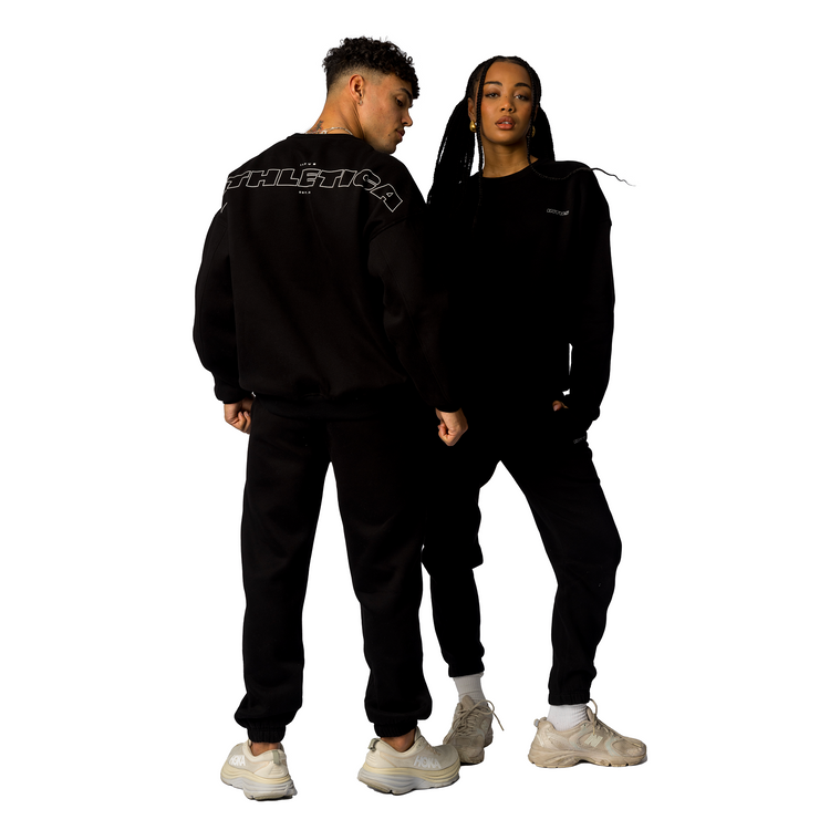 Athletica Unisex Joggers | Midnight Black