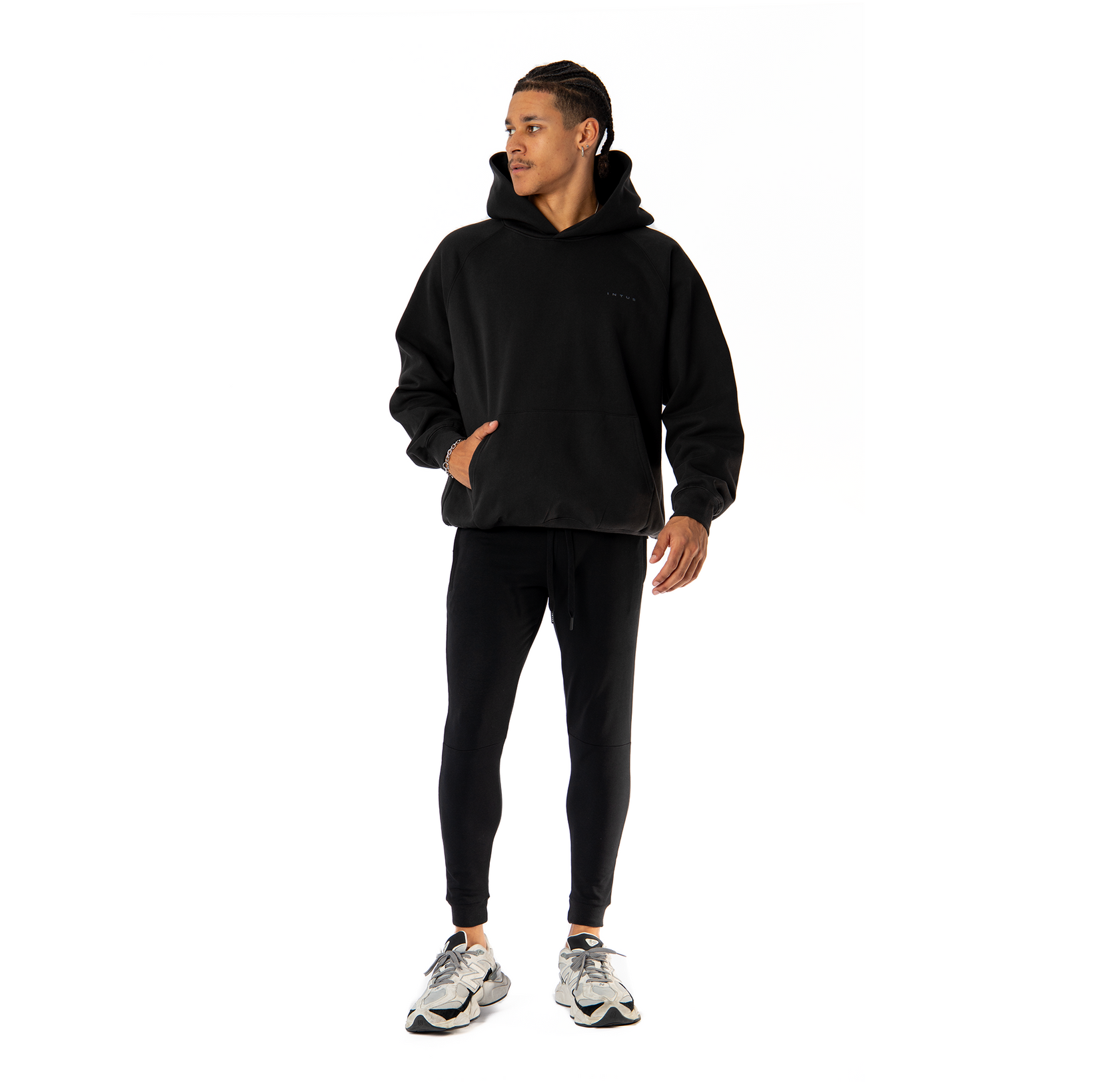 Early Riser Hoodie | Midnight Black