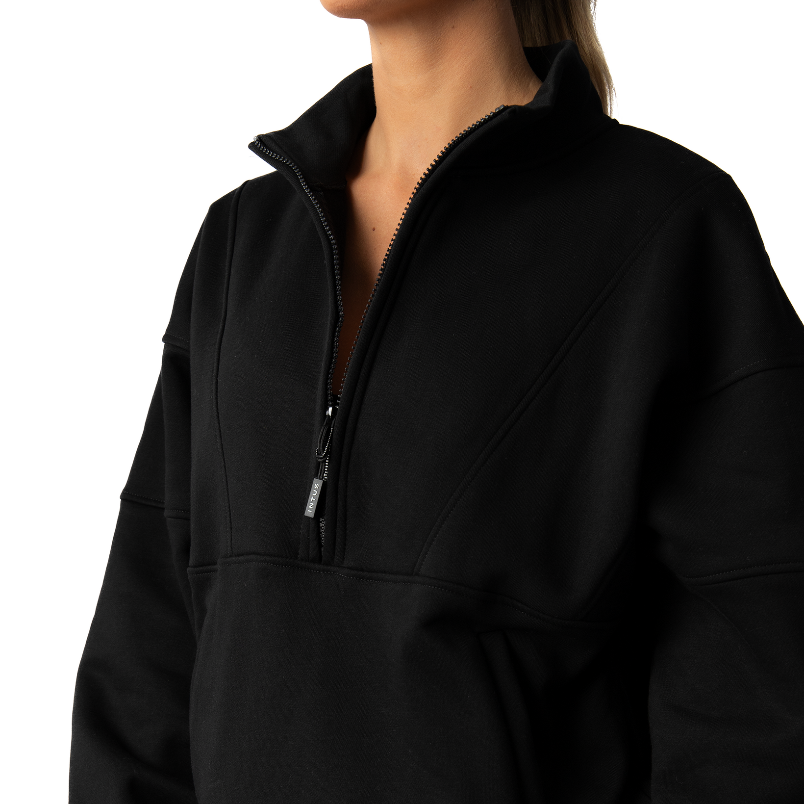 Eclipse Half-Zip | Midnight Black