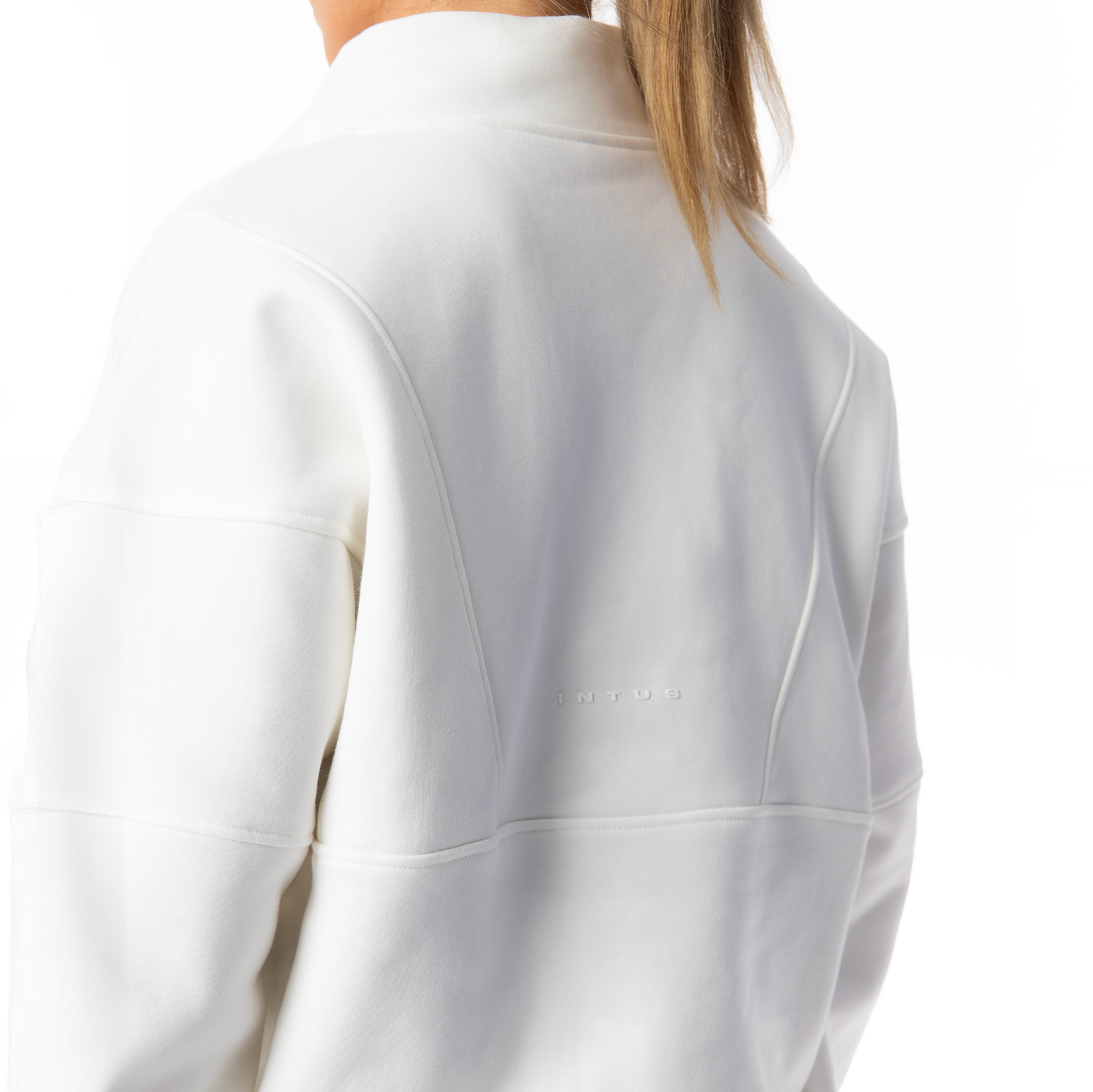 Eclipse Half-Zip | White