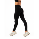 Motion Seamless Scrunch Leggings | Midnight Black
