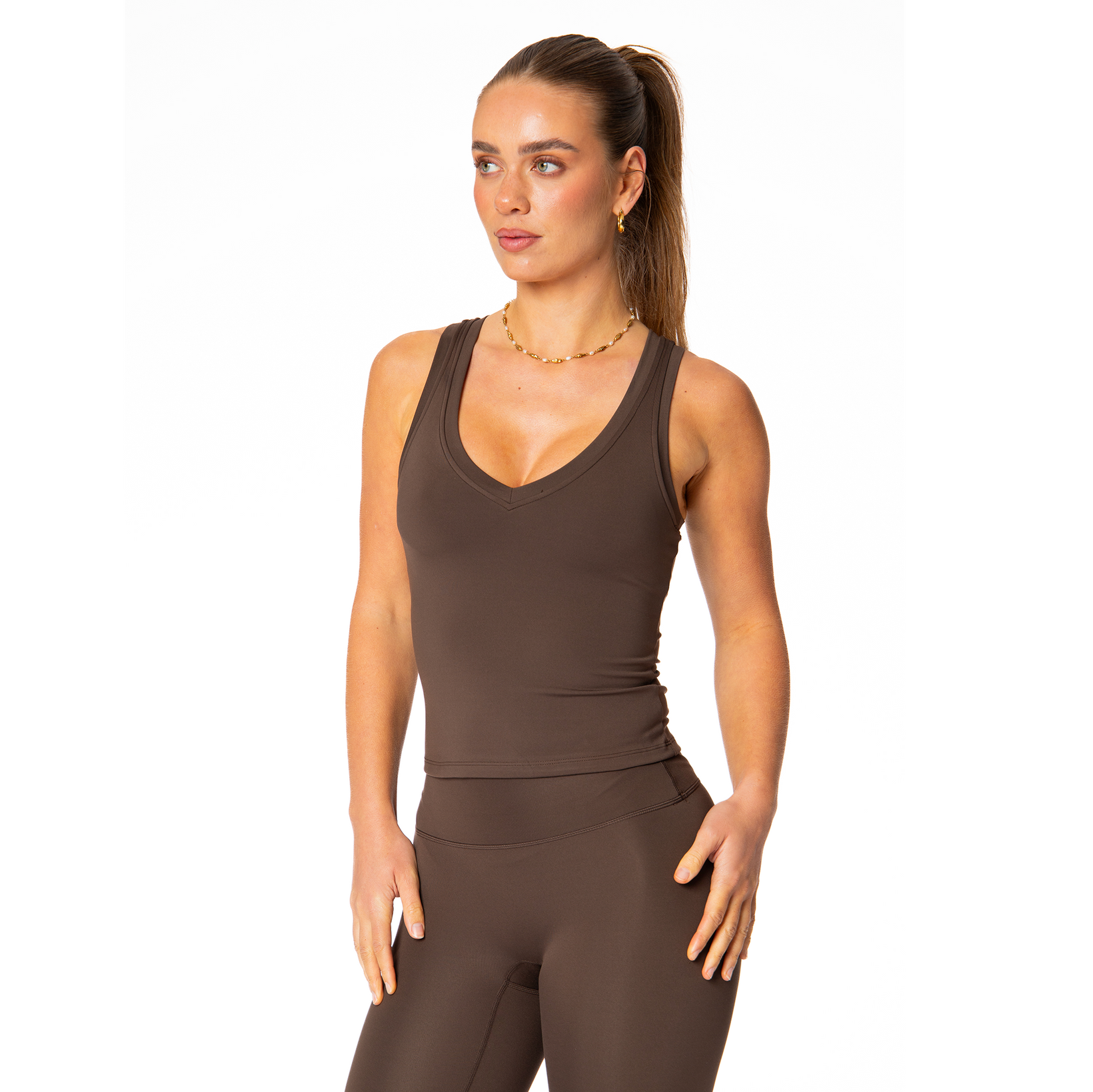 Delphine Tank | Coffee Bean