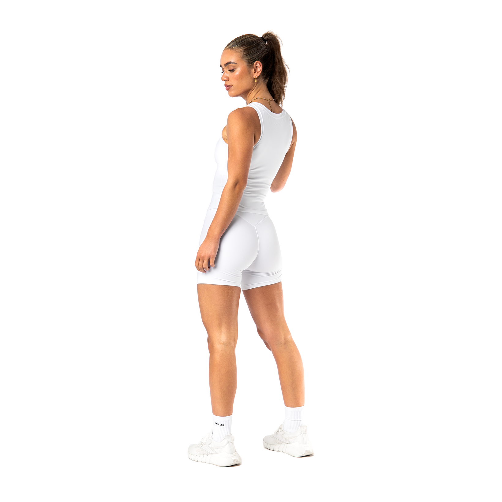 Delphine Tank | White
