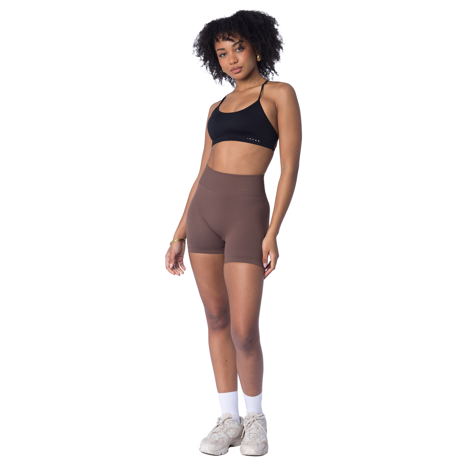 Kinetic Seamless Shorts | Espresso