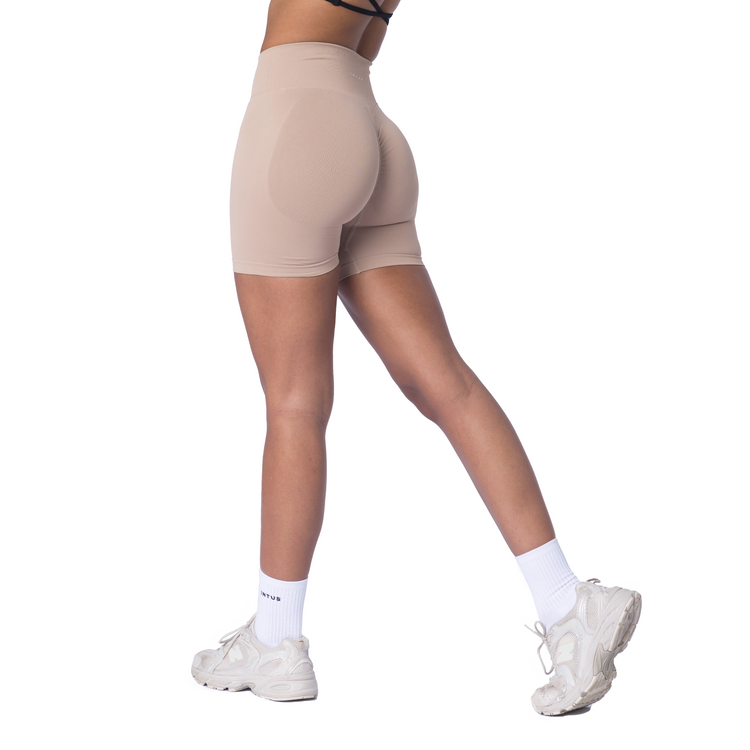 Kinetic Seamless Shorts | Latte