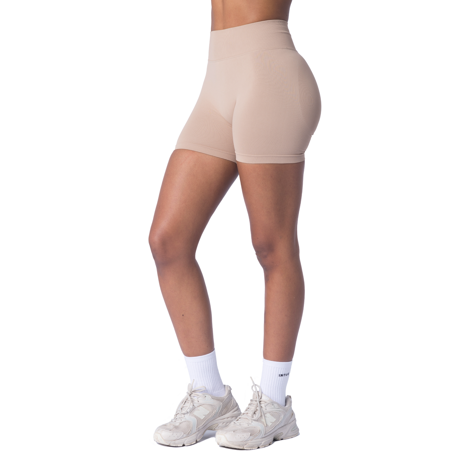 Kinetic Seamless Shorts | Latte