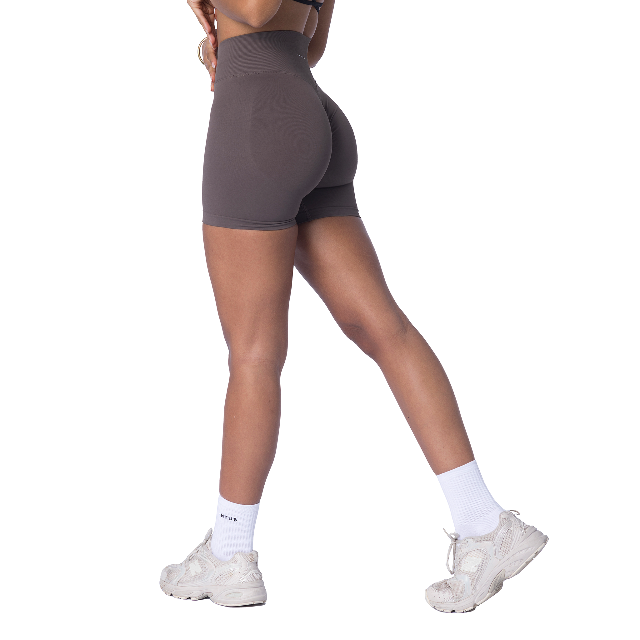 Kinetic Seamless Shorts | Mocha