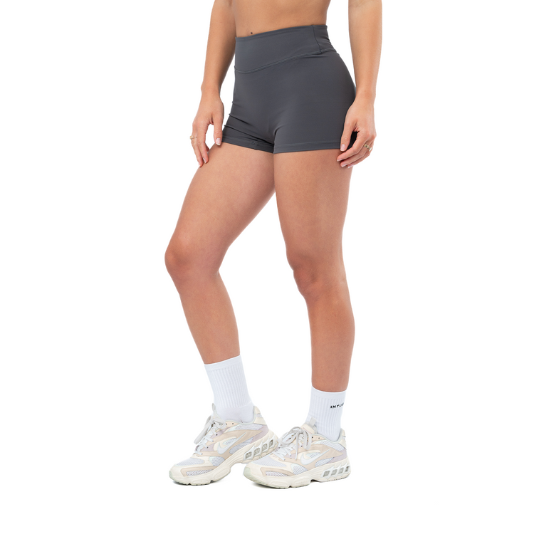 Athletica S1 – Scrunch Booty Shorts | Smoke