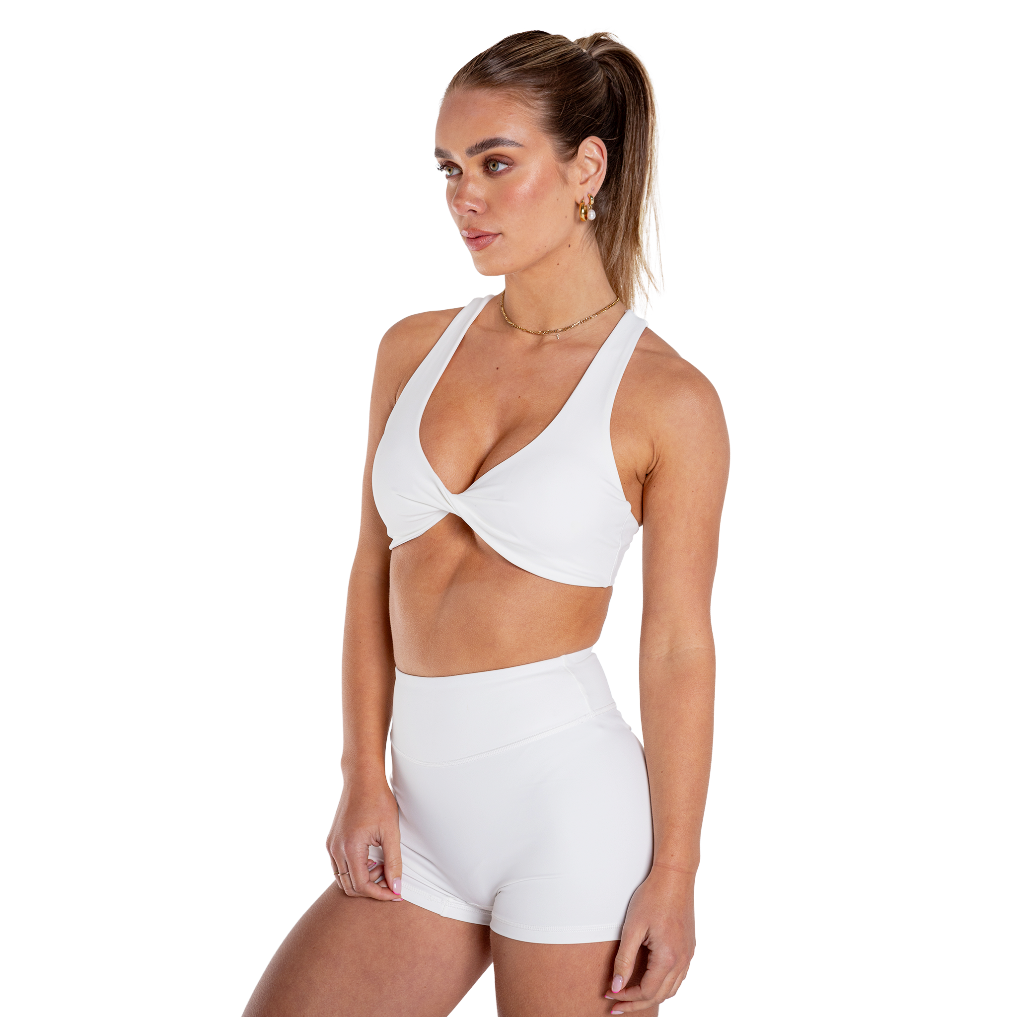 Athletica S1 – Sports Bra | White