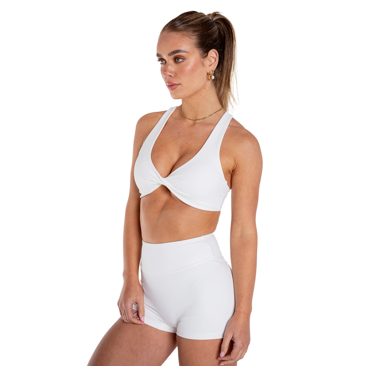 Athletica S1 – Sports Bra | White