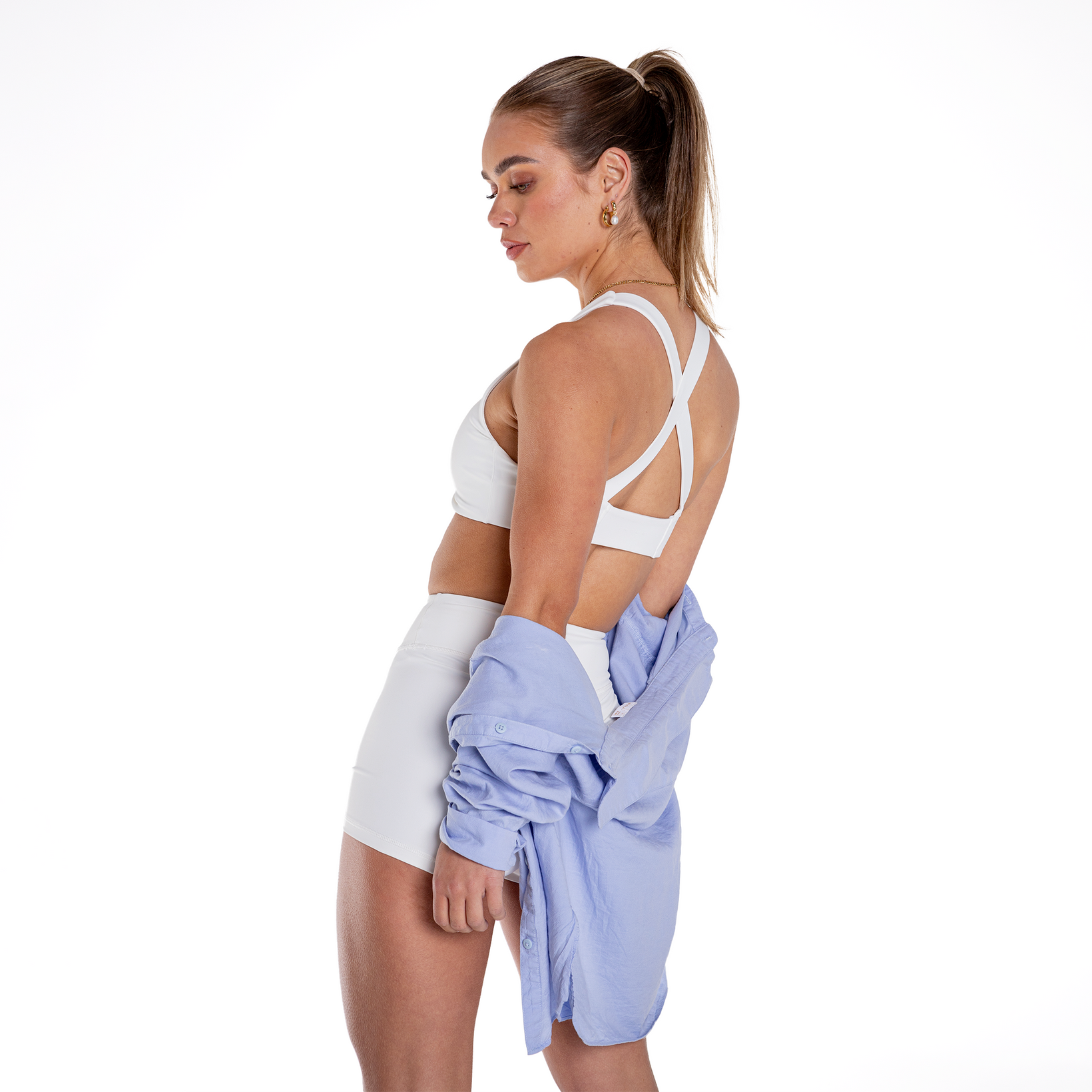 Athletica S1 – Sports Bra | White