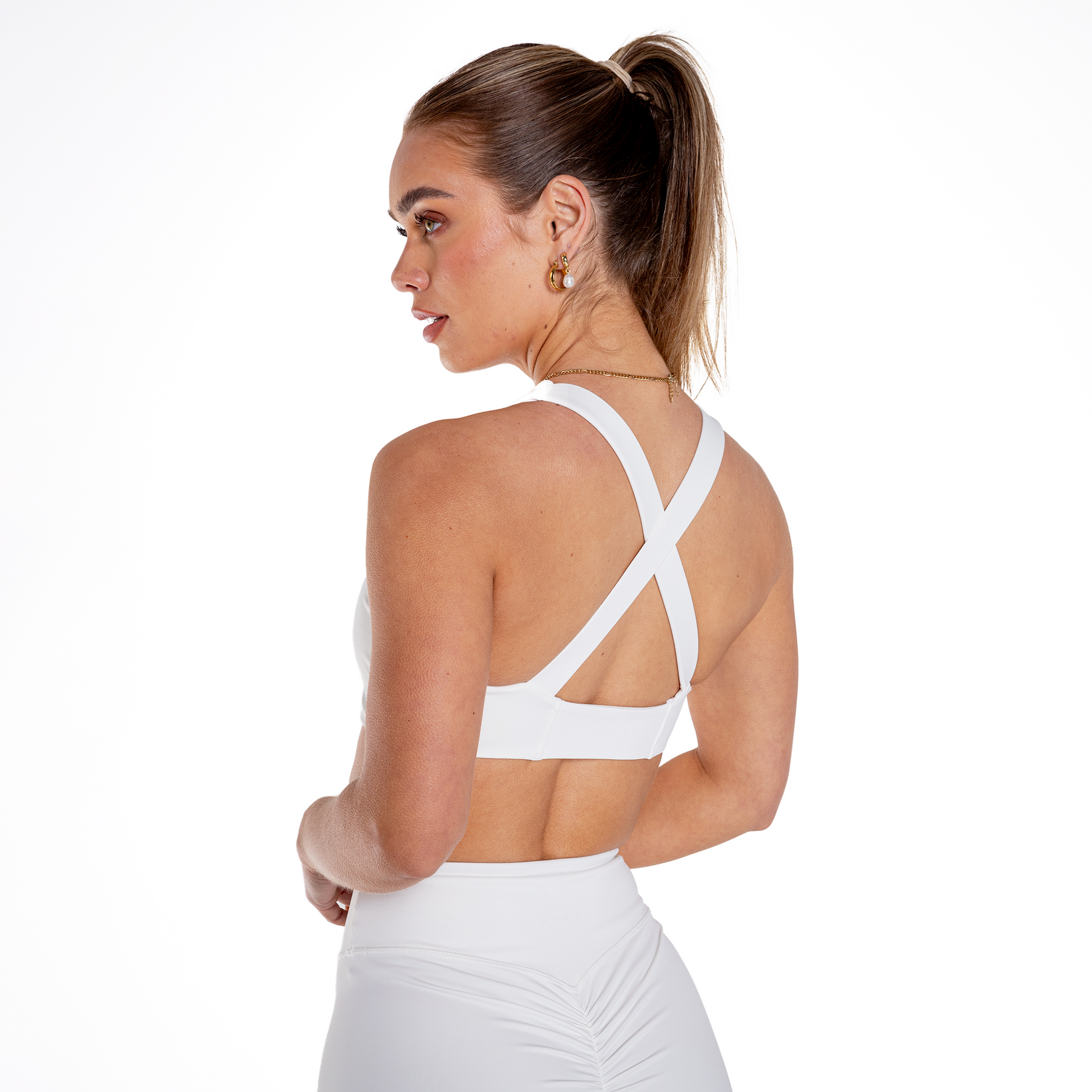 Athletica S1 – Sports Bra | White
