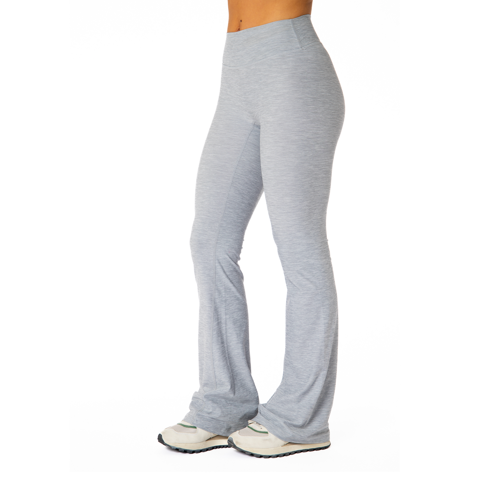 Solene Flare Leggings | Marle Grey