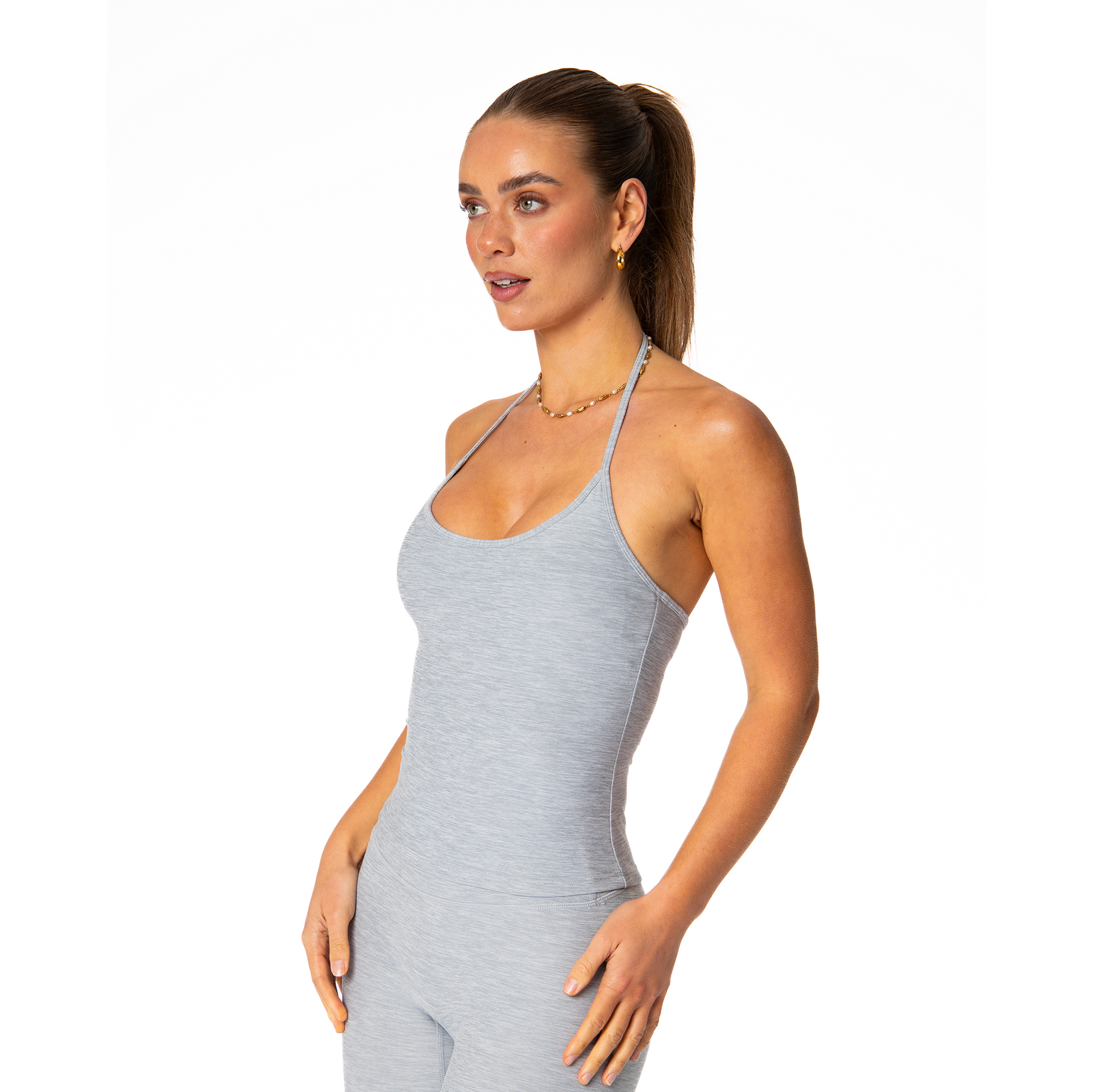 Solene Tank | Marle Grey
