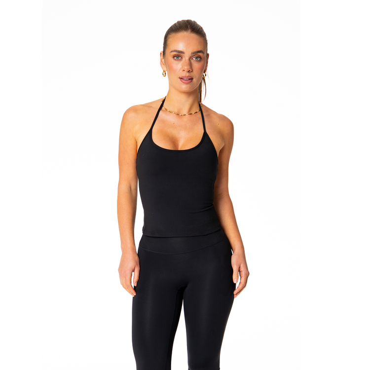 Solene Tank | Midnight Black