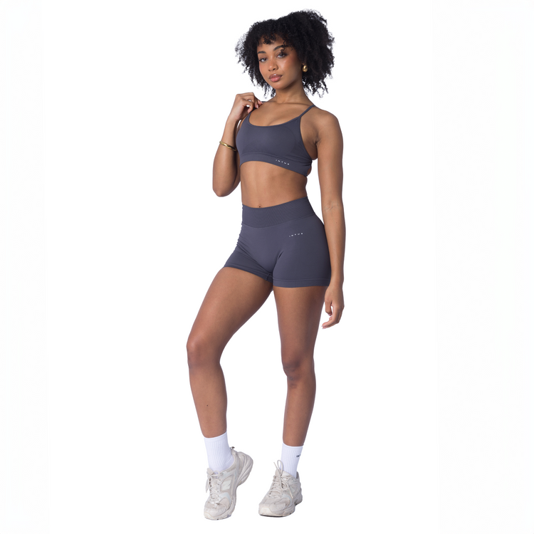 Verve Seamless Shorts | Graphite