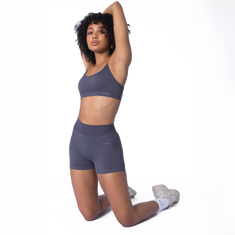 Verve Seamless Shorts | Graphite