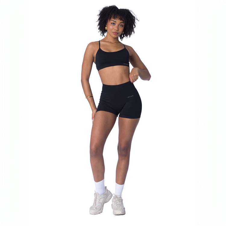 Verve Seamless Shorts | Onyx