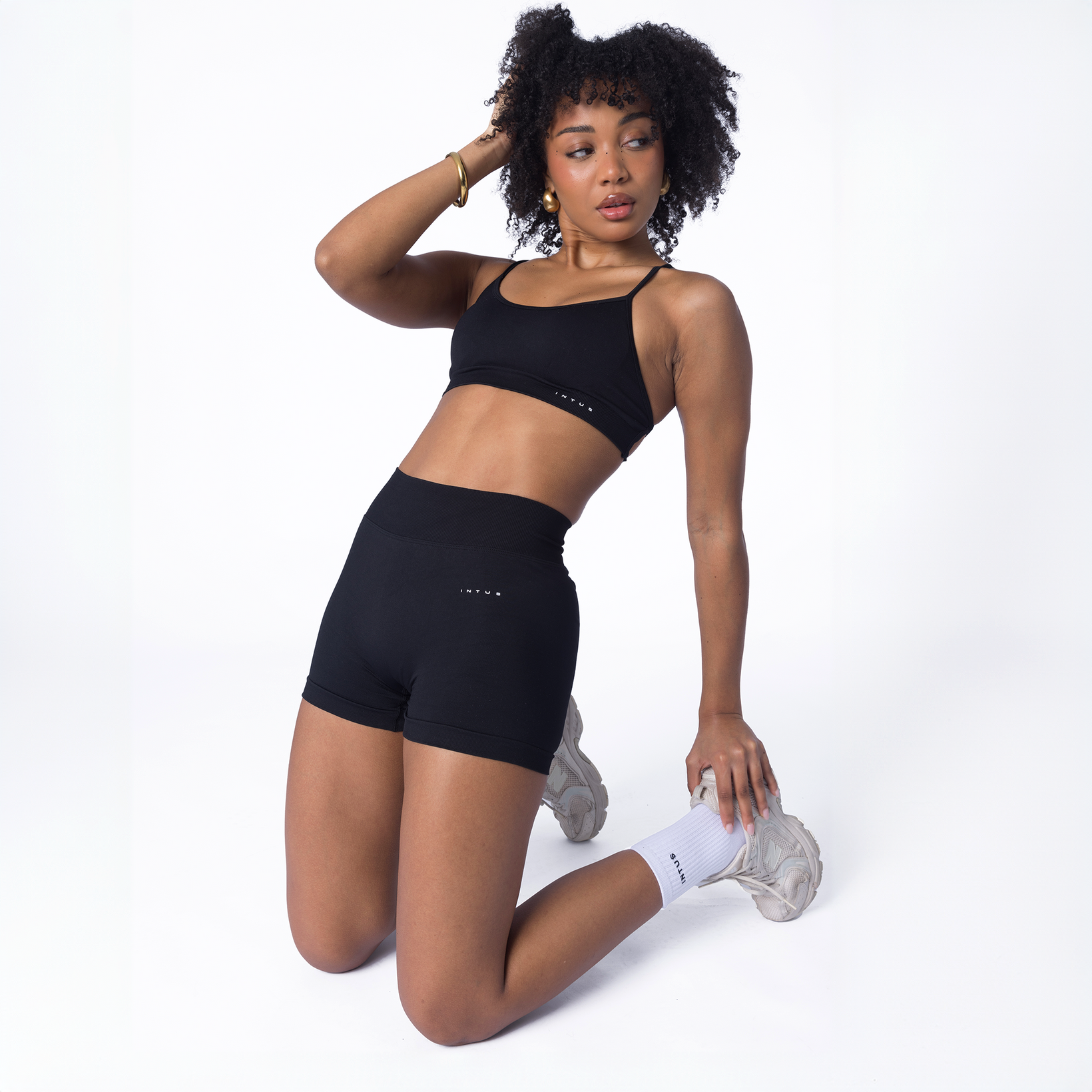 Verve Seamless Sports Bra | Onyx