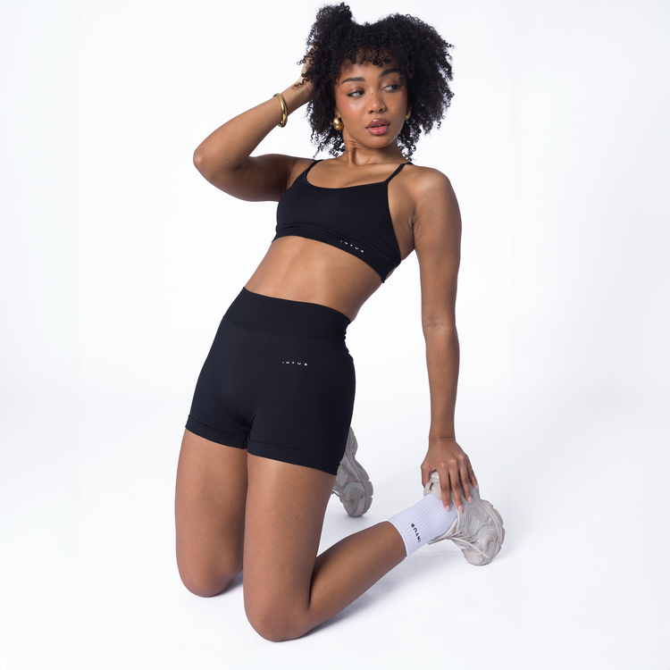 Verve Seamless Sports Bra | Onyx