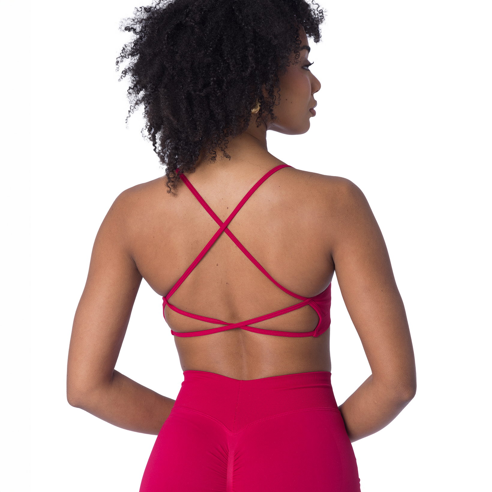Verve Seamless Sports Bra | Ruby