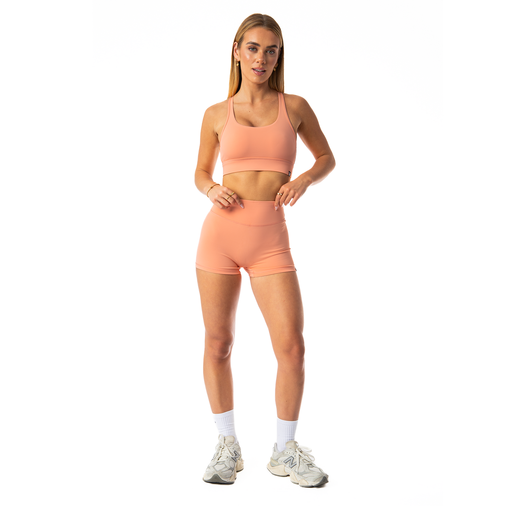 Vibe Sports Bra | Peach