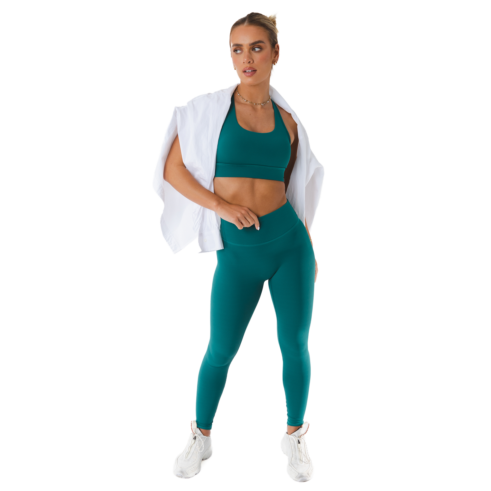 Vibe Sports Bra | Teal