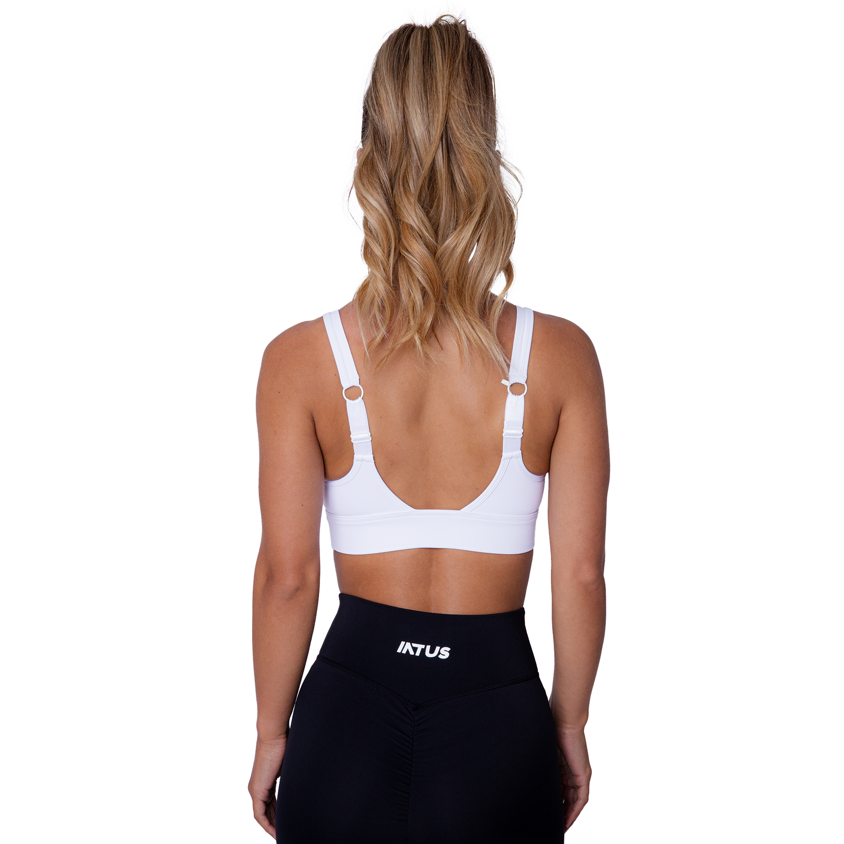 Vibe Sports Bra | White