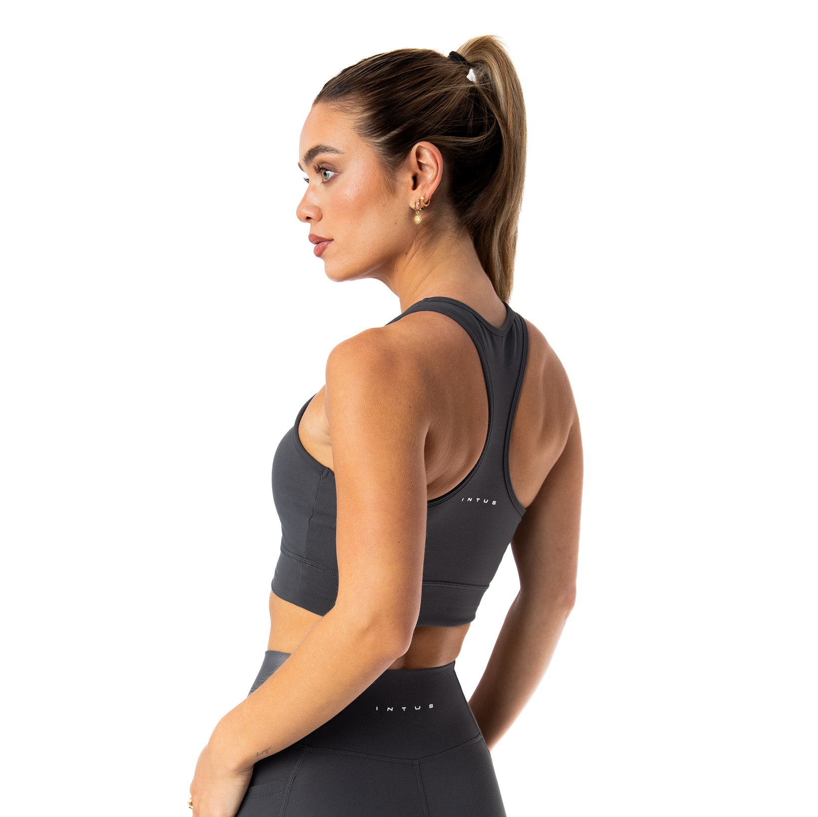 Zyra Crop | Cloud Grey