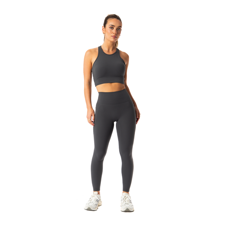 Zyra Performance Leggings | Cloud Grey