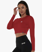 Eve Long Sleeve Crop Tee - Intus Apparel