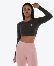 Eve Long Sleeve Crop Tee - Intus Apparel